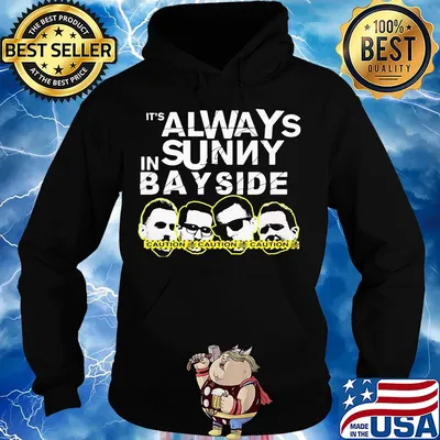 It's always sunny in bay side caution s Hoodie
