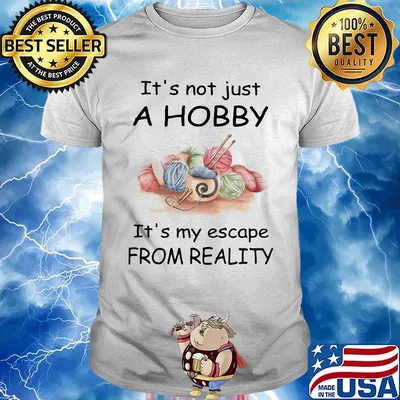 It's not just a hobby it's my escape from reality Wool shirt