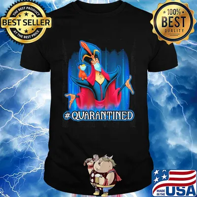 Jafar quaratined Mask Disney shirt
