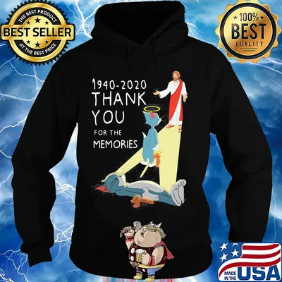 Jesus 1940-2020 thank you for the memories tom and jerry s Hoodie