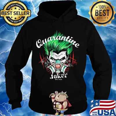 Joker est 2020 quarantine mask s Hoodie
