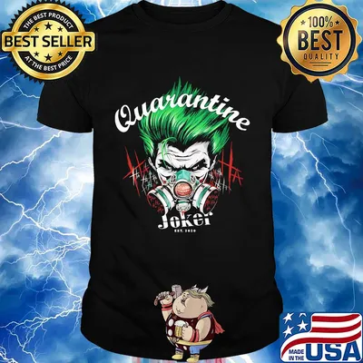 Joker est 2020 quarantine mask shirt