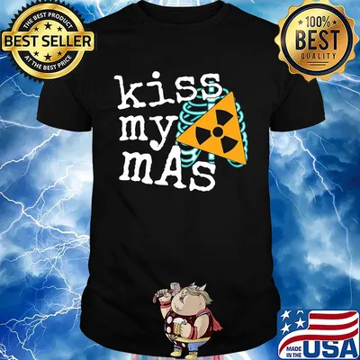 Kiss My Mas Rad Tech X Ray Skeleton Radiology Shirt