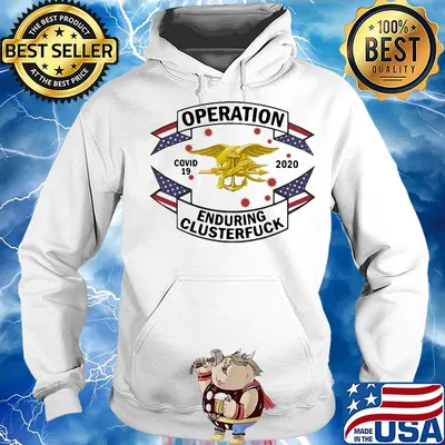 Magnet us navy seal operation covid-19 2020 enduring clusterfuck s Hoodie