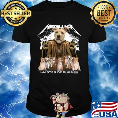 Metallic American Staffordshire Terrier Master of puppies shirt