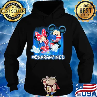 Mickey and Minnie quarantined s Hoodie