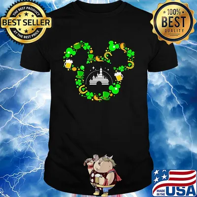 Mickey Patrick's Day Disney shirt