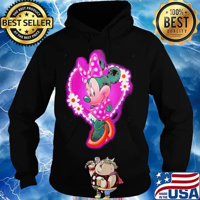 Minnie I am a disney girl s Hoodie