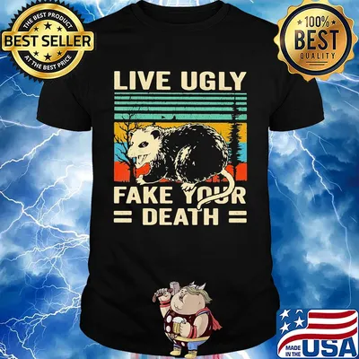 Mouse live ugly fake your death vintage shirt