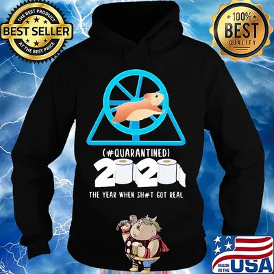 Mouse quarantined 2020 toilet paper the year when shit got real quarantined s Hoodie