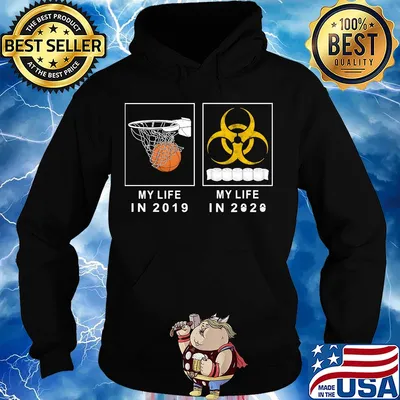 My life in 2019 and my life in 2020 toilet paper s Hoodie