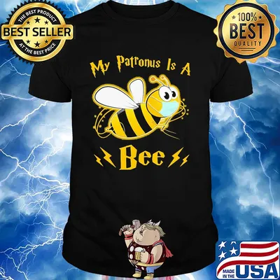 My patronus is a Bee mask shirt