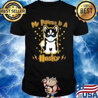 My patronus is a Husky mask shirt