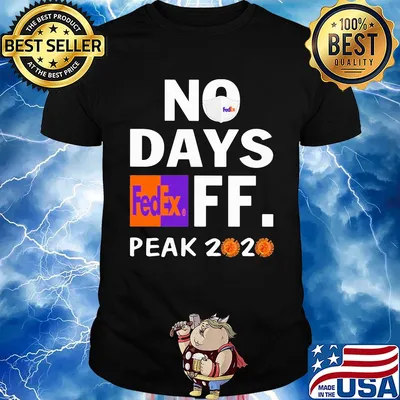 No days FedEx FF. peak 2020 virus mask shirt