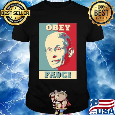 Obey fauci premium fit shirt