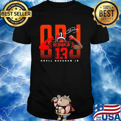 Odell Beckham Jr 13 signature shirt