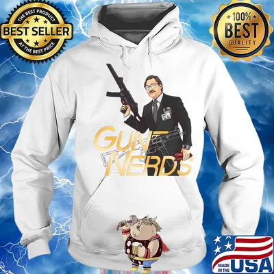 Office Space Gun Nerd s Hoodie