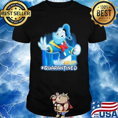 Official Donald quarantined Covid-19 shirt