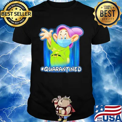Official Dopey quarantined Covid-19 shirt