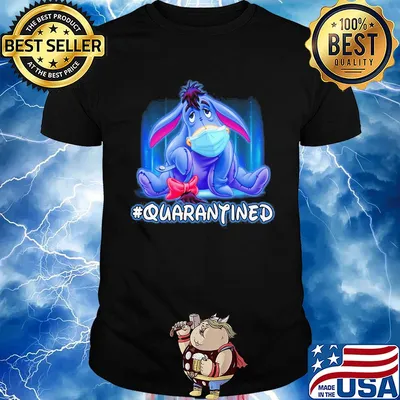 Official Eeyore quarantined Covid-19 shirt