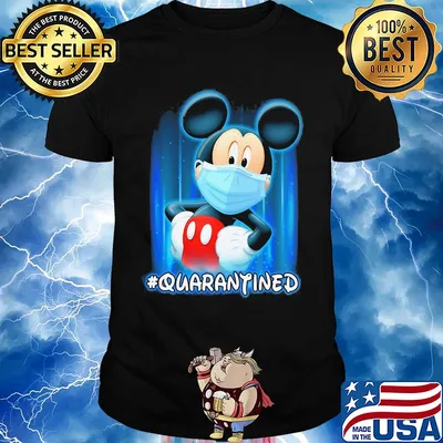 Official Mickey quarantined Covid-19 shirt