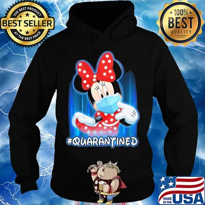 Official Minnie Mouse quarantined s Hoodie