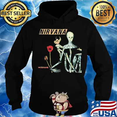 Official Nirvana incesticide flower s Hoodie