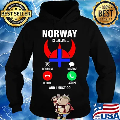 Official norway is calling and I must go s Hoodie