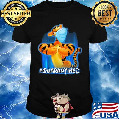 Official Tigger quarantined Covid-19 shirt