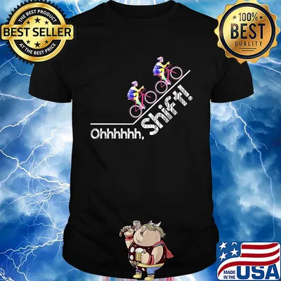 Oh shift cycling runing shirt