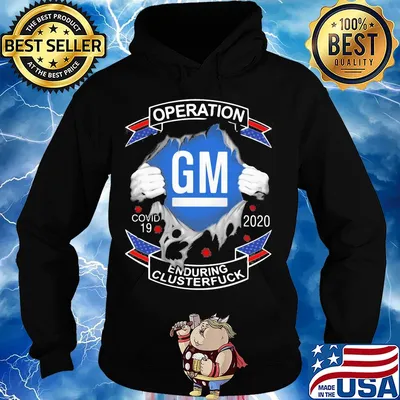 Operation GM Covid-19 2020 enduring clusterfuck hand s Hoodie