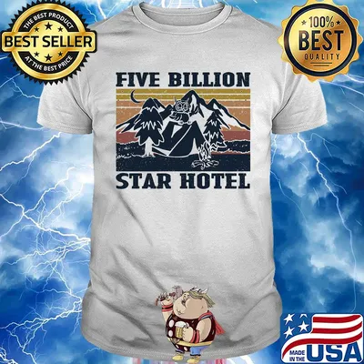 Owl mountain five billion star hotel vintage shirt