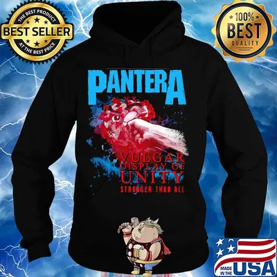 Panter a vulgar display of unity stronger than all coronavirus s Hoodie