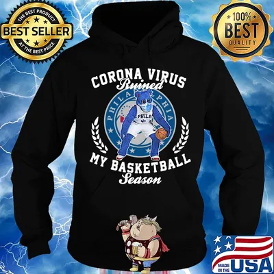 Philadelphia 76ers corona virus ruined my basketball season s Hoodie