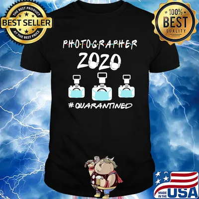 Photographer 2020 quarantined camera covid-19 shirt