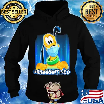 Pluto Quarantined Covid-19 Disney s Hoodie