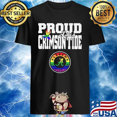 Proud Like A Alabama Crimson Tide Cancer Awareness shirt
