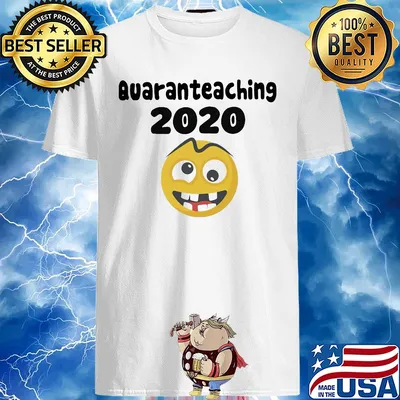 Quaranteaching 2020 icon Covid-19 shirt