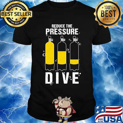 Reduce the pressure dive shirt