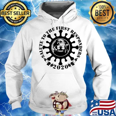 Salute to the first responders 2020 mask toilet paper s Hoodie