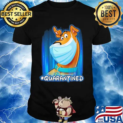 Scooby Doo quarantined Covid-19 Disney shirt