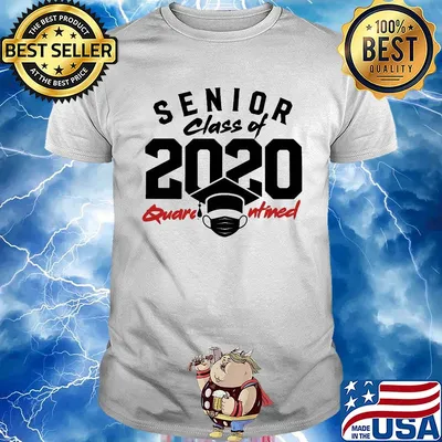 Senior class of 2020 quarantined mask shirt