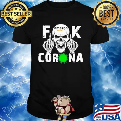 Skull amazon fuck coronavirus shirt