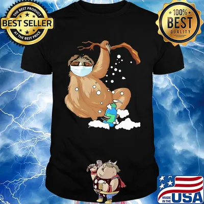 Sloth washing hands covid-19 shirt