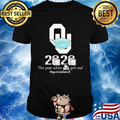 Snooners 2020 the year when got real quarantined shirt