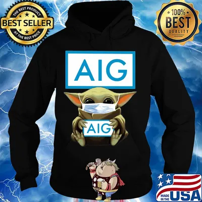 Star wars baby yoda hug aig mask covid-19 s Hoodie