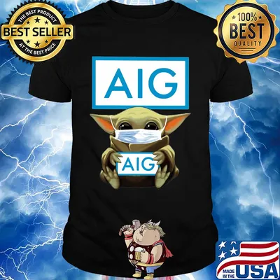 Star wars baby yoda hug aig mask covid-19 shirt