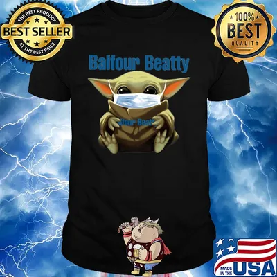 Star wars baby yoda hug balfour beatty mask covid-19 shirt