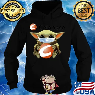 Star wars baby yoda hug Celanese mask covid-19 s Hoodie