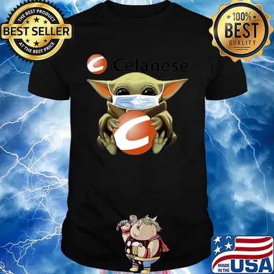 Star wars baby yoda hug Celanese mask covid-19 shirt